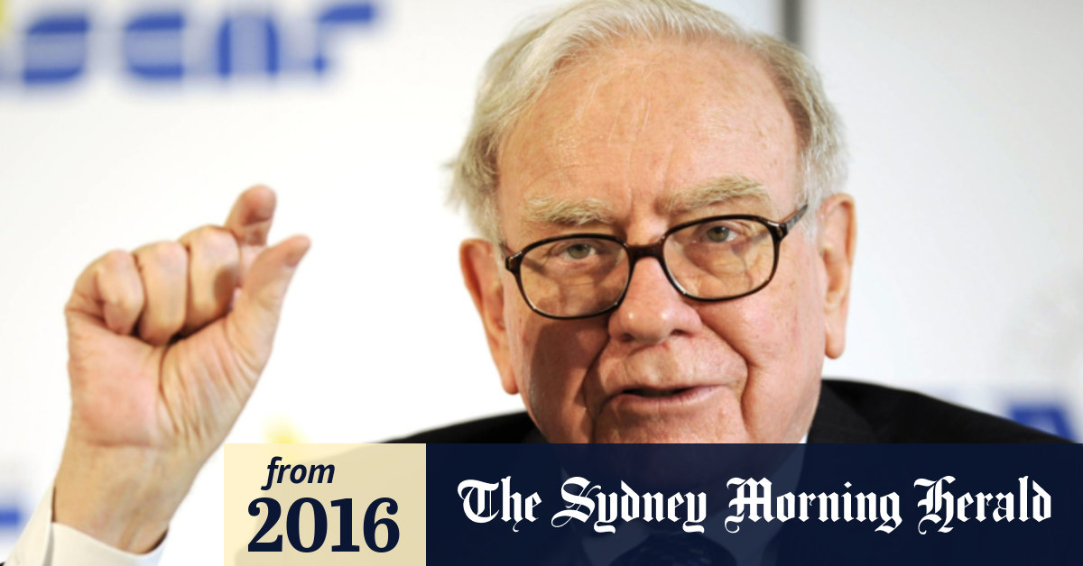 Why Warren Buffett doesn't care that he just lost 1.9 billion